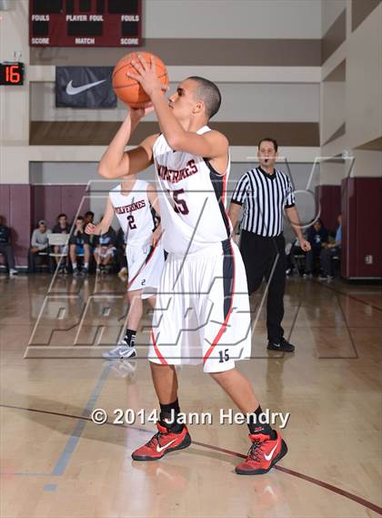 Thumbnail 1 in Harvard-Westlake vs. Diamond Bar (MaxPreps Holiday Classic) photogallery.