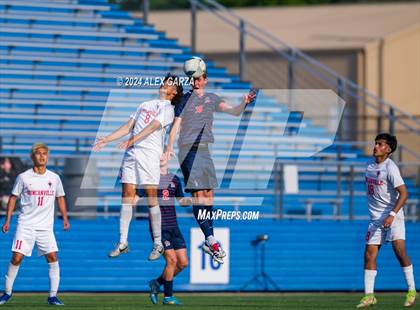 Thumbnail 3 in Katy Seven Lakes vs. Duncanville (UIL 6A Soccer Semifinal) photogallery.