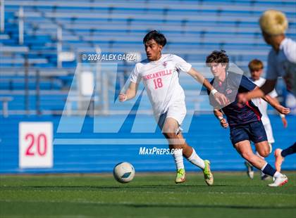 Thumbnail 3 in Katy Seven Lakes vs. Duncanville (UIL 6A Soccer Semifinal) photogallery.