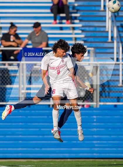 Thumbnail 2 in Katy Seven Lakes vs. Duncanville (UIL 6A Soccer Semifinal) photogallery.