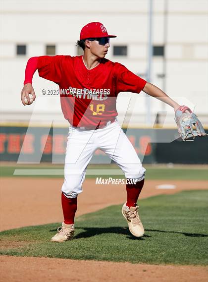 Thumbnail 1 in Gilbert Christian vs Seton Catholic photogallery.