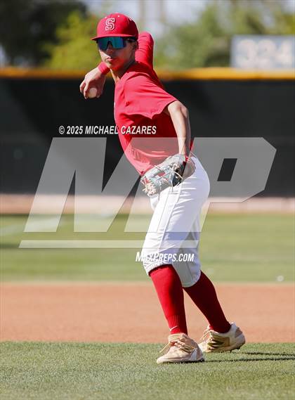 Thumbnail 3 in Gilbert Christian vs Seton Catholic photogallery.
