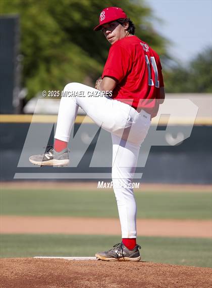 Thumbnail 1 in Gilbert Christian vs Seton Catholic photogallery.