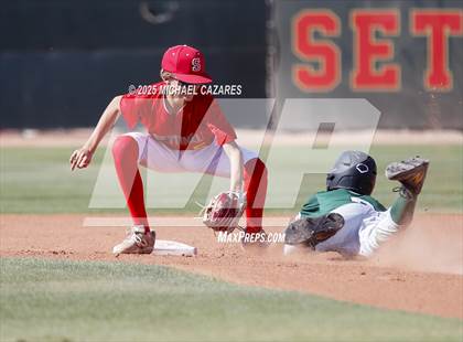 Thumbnail 1 in Gilbert Christian vs Seton Catholic photogallery.
