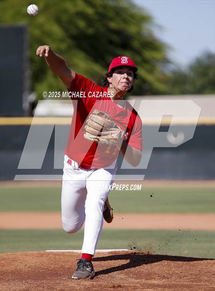 Thumbnail 2 in Gilbert Christian vs Seton Catholic photogallery.