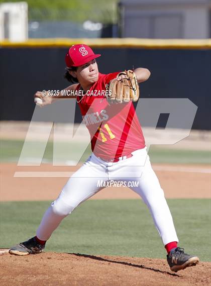 Thumbnail 3 in Gilbert Christian vs Seton Catholic photogallery.