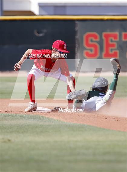 Thumbnail 2 in Gilbert Christian vs Seton Catholic photogallery.