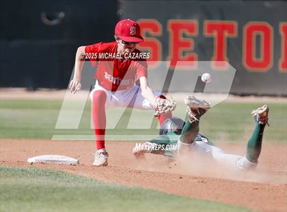 Thumbnail 2 in Gilbert Christian vs Seton Catholic photogallery.