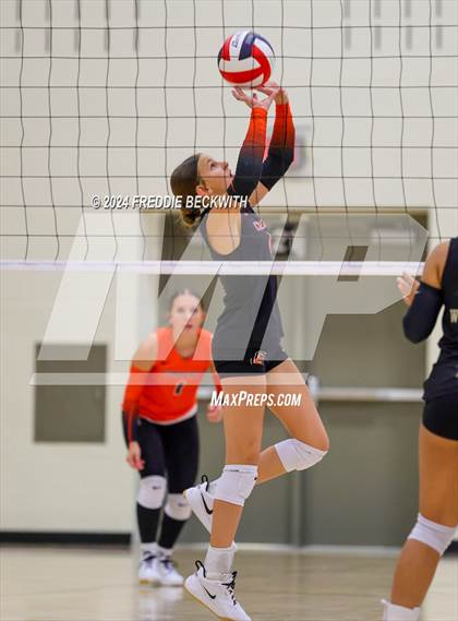 Thumbnail 3 in Whitesboro vs. Commerce (Hwy 75 Volleyfest) photogallery.