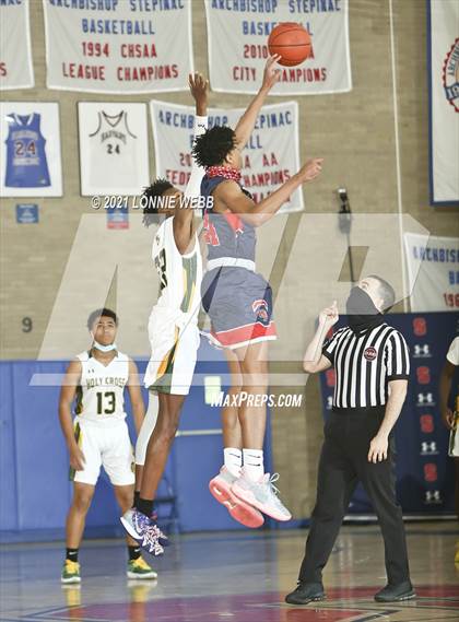 Thumbnail 1 in St. Francis Prep vs Holy Cross (CHSAA Spring Tournaent) photogallery.
