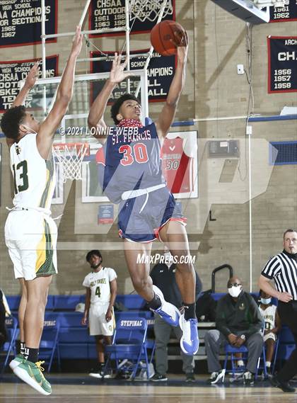 Thumbnail 3 in St. Francis Prep vs Holy Cross (CHSAA Spring Tournaent) photogallery.