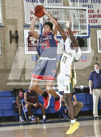 Thumbnail 2 in St. Francis Prep vs Holy Cross (CHSAA Spring Tournaent) photogallery.