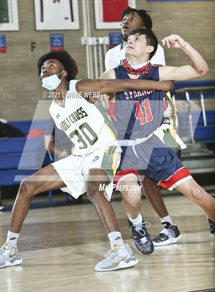 Thumbnail 3 in St. Francis Prep vs Holy Cross (CHSAA Spring Tournaent) photogallery.