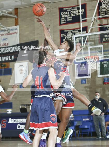 Thumbnail 1 in St. Francis Prep vs Holy Cross (CHSAA Spring Tournaent) photogallery.