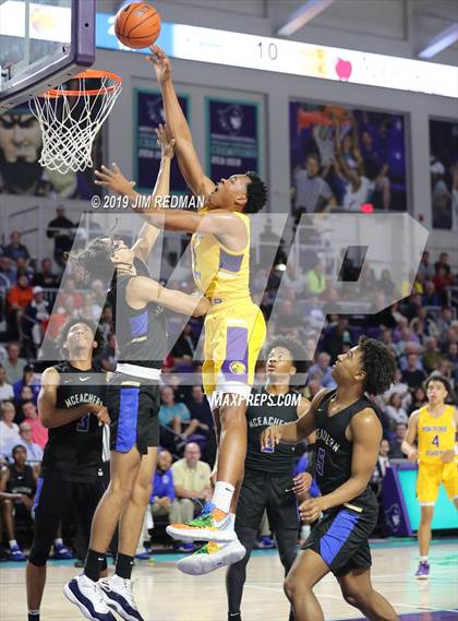 Thumbnail 2 in Montverde Academy vs. McEachern (City of Palms Classic) photogallery.