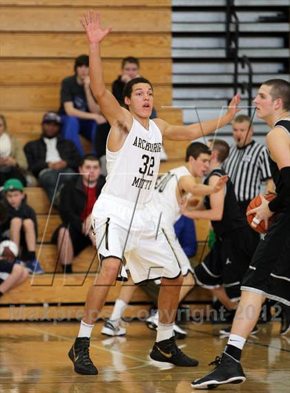 Thumbnail 1 in Archbishop Mitty vs Century (Les Schwab Invitational) photogallery.