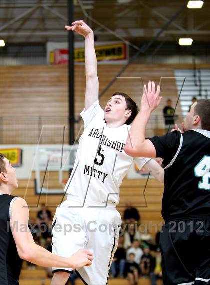 Thumbnail 1 in Archbishop Mitty vs Century (Les Schwab Invitational) photogallery.