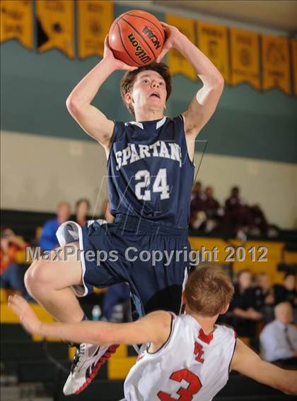 Thumbnail 3 in Valley Lutheran vs. Scottsdale Prep (AIA D4 Playoffs)  photogallery.
