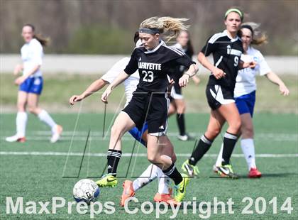 Thumbnail 2 in Tremper vs. Lafayette (St. Louis Soccer Classic) photogallery.