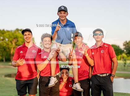 Thumbnail 3 in UIL 3A Boys Golf Finals (Round 2) photogallery.