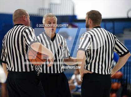 Thumbnail 1 in Belleville East vs. Marquette Catholic (12th Annual Columbia Girls Basketball Tip Off Classic) photogallery.