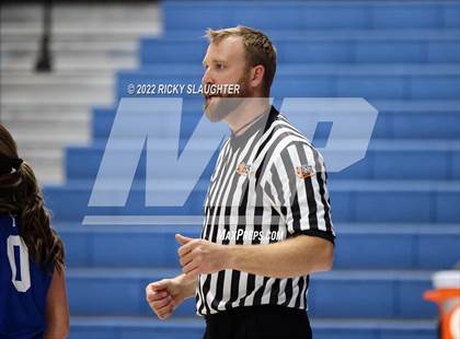 Thumbnail 2 in Belleville East vs. Marquette Catholic (12th Annual Columbia Girls Basketball Tip Off Classic) photogallery.