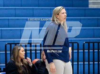 Thumbnail 2 in Belleville East vs. Marquette Catholic (12th Annual Columbia Girls Basketball Tip Off Classic) photogallery.
