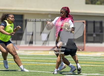 Thumbnail 2 in Orange Lutheran@Long Beach Poly (Scrimmage) photogallery.