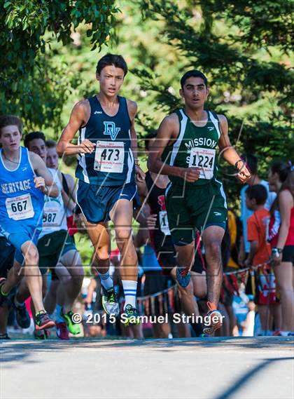 Thumbnail 2 in JV: Monte Vista Invitational photogallery.