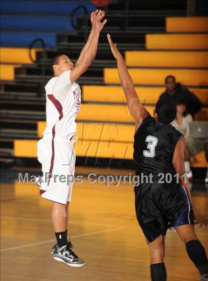 Thumbnail 2 in Mt. Zion Christian Academy vs Stoneridge Prep (National Prep Classic) photogallery.