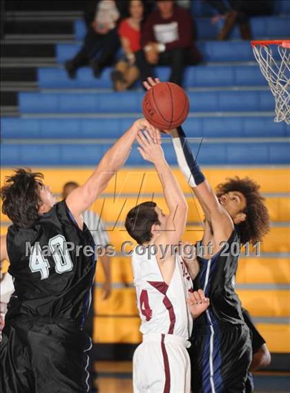 Thumbnail 1 in Mt. Zion Christian Academy vs Stoneridge Prep (National Prep Classic) photogallery.