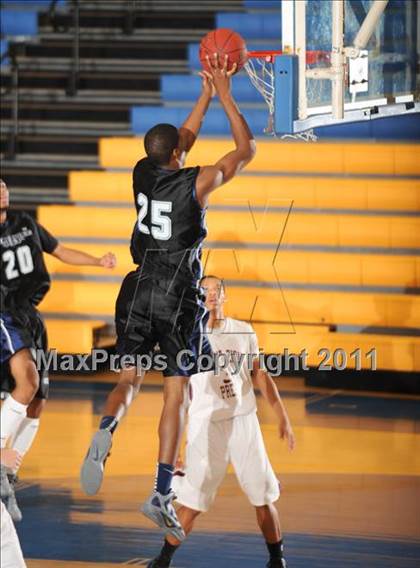 Thumbnail 1 in Mt. Zion Christian Academy vs Stoneridge Prep (National Prep Classic) photogallery.