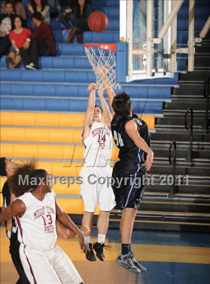 Thumbnail 2 in Mt. Zion Christian Academy vs Stoneridge Prep (National Prep Classic) photogallery.