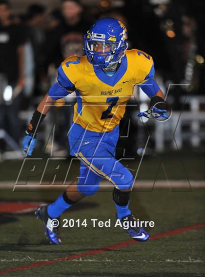 Thumbnail 1 in Bishop Amat @ Centennial (CIF-SS Semifinal) photogallery.