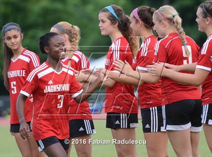 Thumbnail 2 in Weddington vs. Jacksonville (NCHSAA 3A Final) photogallery.