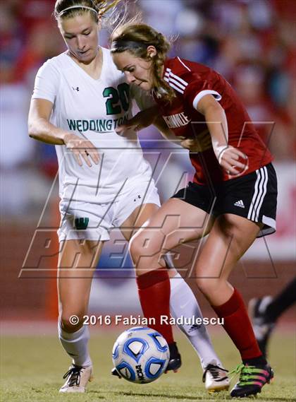 Thumbnail 3 in Weddington vs. Jacksonville (NCHSAA 3A Final) photogallery.
