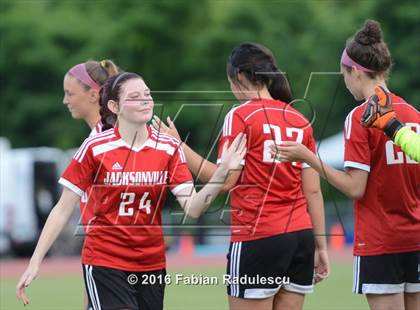 Thumbnail 2 in Weddington vs. Jacksonville (NCHSAA 3A Final) photogallery.