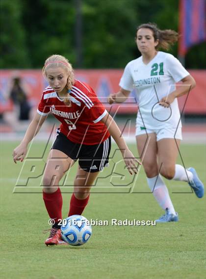 Thumbnail 2 in Weddington vs. Jacksonville (NCHSAA 3A Final) photogallery.