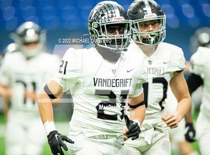 Thumbnail 2 in Vandegrift vs. Harlan (UIL 5A Division 2 Regional Playoff) photogallery.
