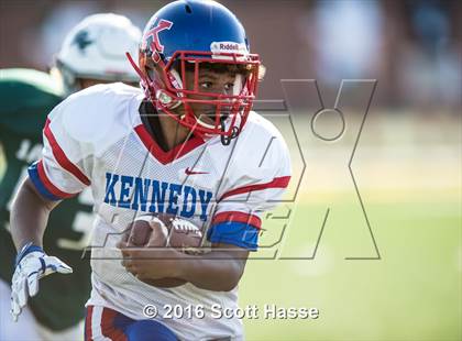 Thumbnail 3 in Kennedy vs. Allen Park (Prep Football Classic) photogallery.