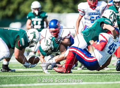 Thumbnail 2 in Kennedy vs. Allen Park (Prep Football Classic) photogallery.