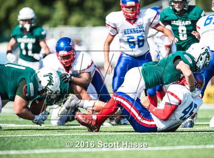 Thumbnail 3 in Kennedy vs. Allen Park (Prep Football Classic) photogallery.