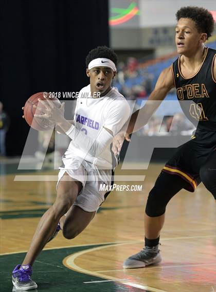 Thumbnail 1 in O'Dea vs. Garfield (WIAA 3A Quarterfinal) photogallery.