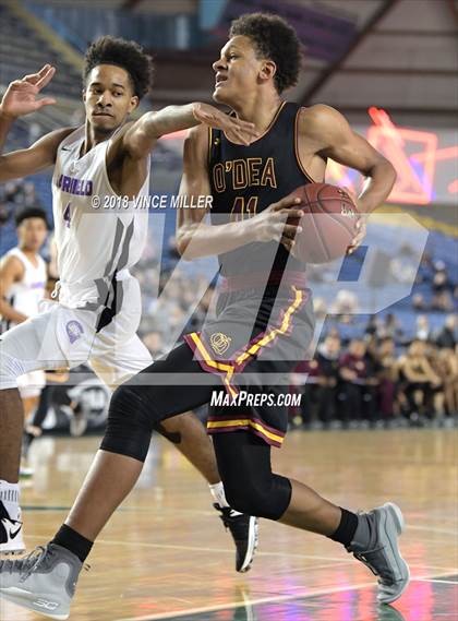 Thumbnail 2 in O'Dea vs. Garfield (WIAA 3A Quarterfinal) photogallery.