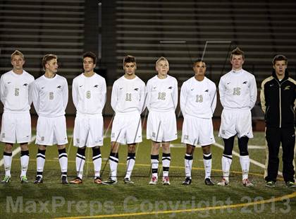 Thumbnail 3 in Denver East vs. Rock Canyon (CHSAA 5A Semifinal) photogallery.