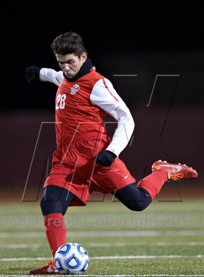 Thumbnail 1 in Denver East vs. Rock Canyon (CHSAA 5A Semifinal) photogallery.