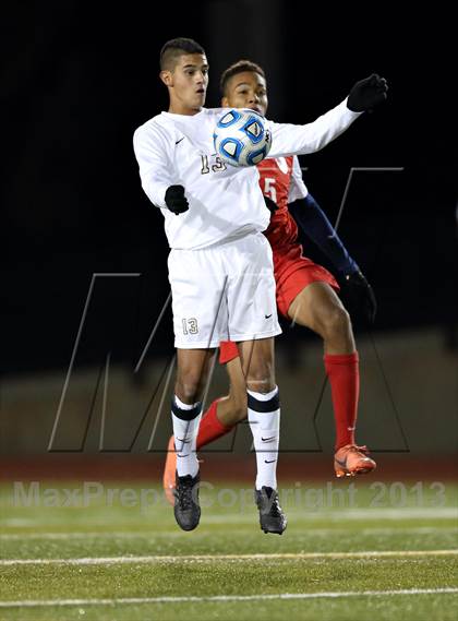 Thumbnail 1 in Denver East vs. Rock Canyon (CHSAA 5A Semifinal) photogallery.