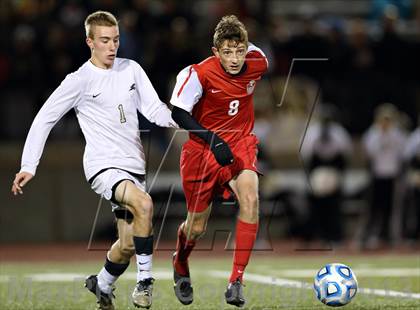 Thumbnail 1 in Denver East vs. Rock Canyon (CHSAA 5A Semifinal) photogallery.