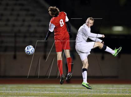 Thumbnail 1 in Denver East vs. Rock Canyon (CHSAA 5A Semifinal) photogallery.