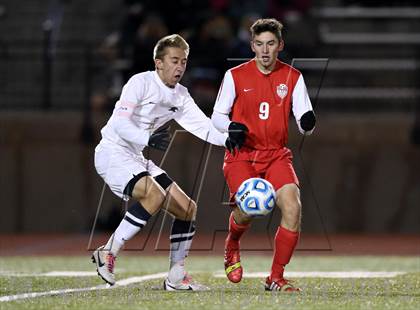 Thumbnail 1 in Denver East vs. Rock Canyon (CHSAA 5A Semifinal) photogallery.